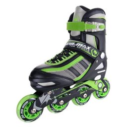 Patins Inline Dois em Um Winmax WME77715BM Verde - 2