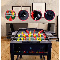 Mesa 2 em 1 Pebolim e Sinuca Winmax Wmg53375 - 4 Mesa 2 em 1 Pebolim e Sinuca Winmax Wmg53375 - 4