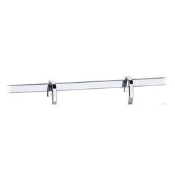 Suporte Para Papel Toalha, Rolo de Alumínio E Filme de PVC Para Barra De Cozinha - Aço Cromado - 2