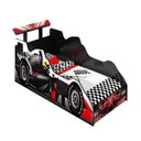 Ver imagem 1 de Cama Carro Fórmula 1 Solteiro Preto - J&A Móveis