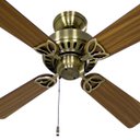 Ver imagem 5 de Ventilador Teto Hunter Fan Bay Port 4 Pás 220V Metal Antigo com Controle Remoto St50000