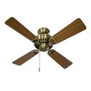 Ver imagem 7 de Ventilador Teto Hunter Fan Bay Port 4 Pás 220V Metal Antigo com Controle Remoto St50000
