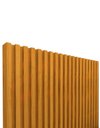Ver imagem 4 de Placa Individual Painel Ripado Modulo Parede Nanda 460 mm Cor:Madeira