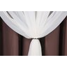 CORTINA SEMI-BLACKOUT COM VOIL 6,00X2,70 MARROM - 2