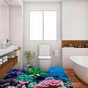 Ver imagem 1 de Adesivo de Piso 3D Porcelanato Liquido Fundo do Mar