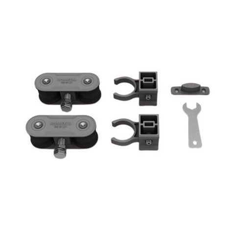 Sistema Deslizante Ro 8102xt (80 Kg) para Portas de Alumínio Kit para 01 Porta Rometal 01 Kit