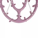 Ver imagem 4 de Varal Mini Dobravel Oval 24 Prendedores Rosa Mor