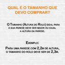 Ver imagem 3 de Papel de Parede Adesivo Listrado Azul e Branco - 3,3m