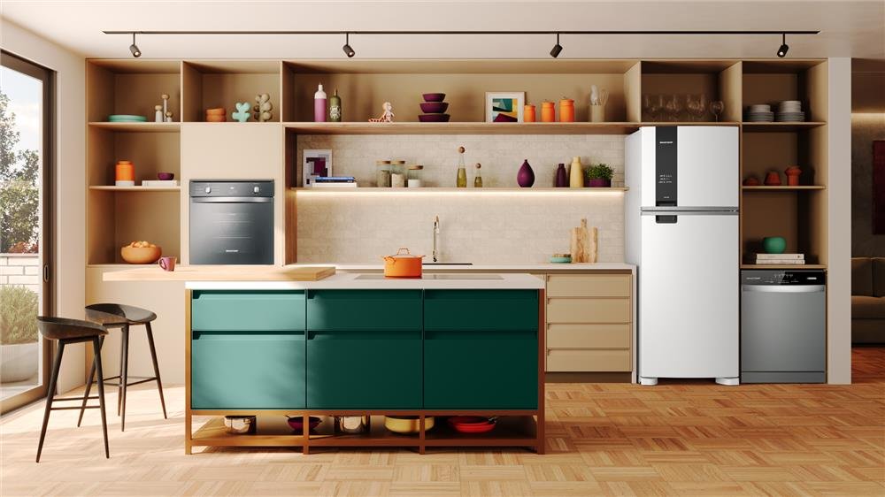 Geladeira Duplex Frost Free 461 Litros A+++ Cor Branca com Tecnologia Turbo Control e Fresh Box - Br - 19