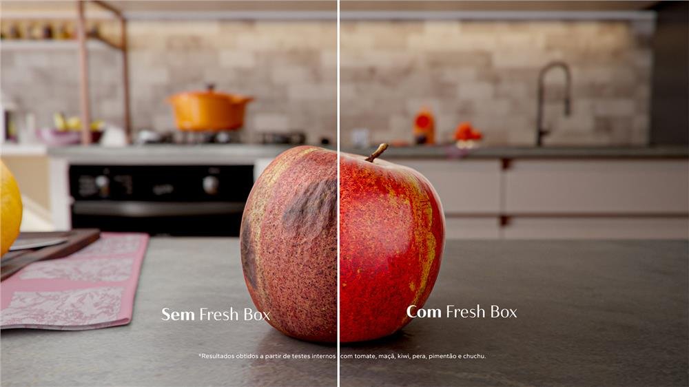Geladeira Duplex Frost Free 461 Litros A+++ Cor Branca com Tecnologia Turbo Control e Fresh Box - Br - 17