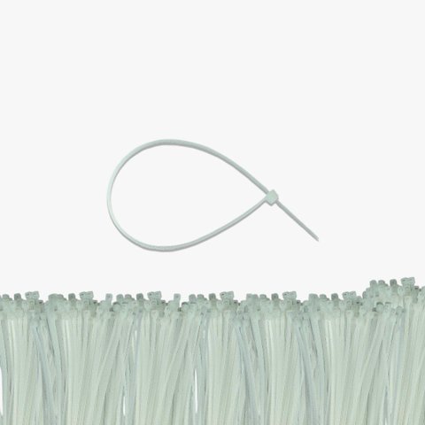 Kit 300 Abraçadeira Nylon Branca Stein - 150 X 3,6mm 200 X 2,5mm