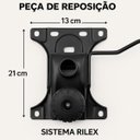 Ver imagem 2 de Flange Reposição Cadeira Escritório Sistema Rilex Regulagem