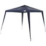 Tenda Gazebo Ráfia Topo 2,4Mx2,4M - Azul - Mor - 1