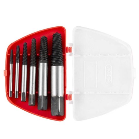 Extrator de Parafusos 6 Peças - 8sb - Eda