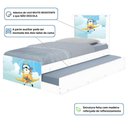 Ver imagem 3 de Bi Cama Juvenil Zap com Cabeceira Ursinho Patrulheiro