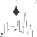 Ver imagem 2 de Adesivo de Parede Cidade Iluminada
