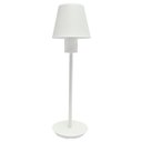 Ver imagem 1 de Luminária Abajur Carlotta Cor Branca Tks