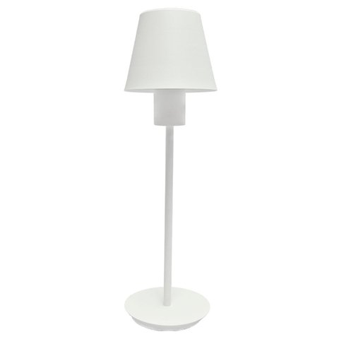 Luminária Abajur Carlotta Cor Branca Tks