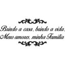 Ver imagem 2 de Adesivo de Parede Frase Brindo a Casa