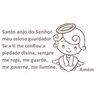 Adesivo de Parede Santo Anjo - 2