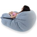 Ver imagem 4 de Pufe Sarah - Puff Sensorial e Versátil em Tecido Poliamida/perolas de Eps