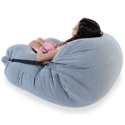 Pufe Sarah - Puff Sensorial e Versátil em Tecido Poliamida/perolas de Eps - 4