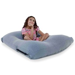 Pufe Sarah - Puff Sensorial e Versátil em Tecido Poliamida/perolas de Eps - 5