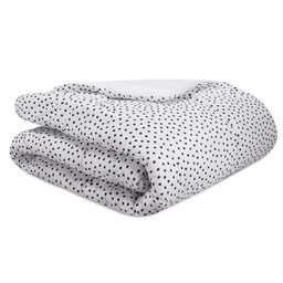 Edredom Classic Casal Queen Poá Preto - 2