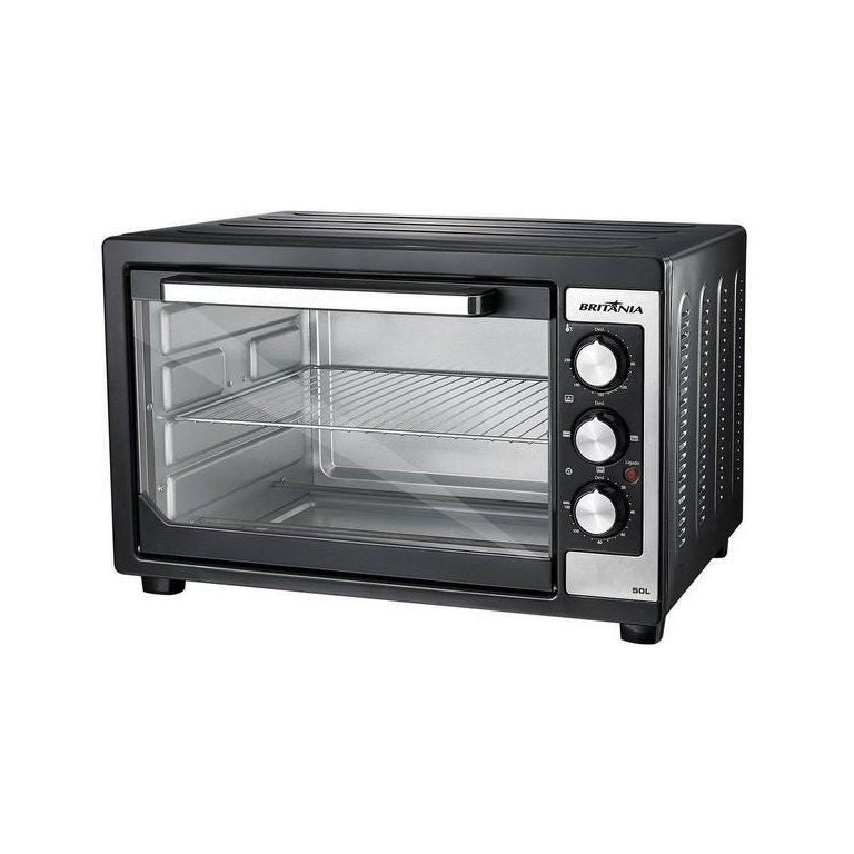 Forno Elétrico Britânia Bfe50p, 50l, 2 Resistências, Função Dourar - 110v