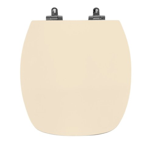Assento Sanitário Poliéster Para Louça Thema (Incepa) Slow Close Cromado (Reb. Oculto) Pêssego/Rosa 