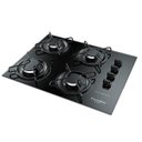 Ver imagem 2 de Fogão Cooktop Esmaltec 4084 Gourmet, 4 Bocas, Preto - Bivolt