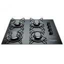 Ver imagem 1 de Fogão Cooktop Esmaltec 4084 Gourmet, 4 Bocas, Preto - Bivolt