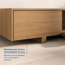 Ver imagem 7 de Rack para Tv até 75 Polegadas 210cm Portas Ripadas Aruá CabeCasa MadeiraOriginals