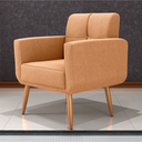 Ver imagem 1 de Poltrona Decorativa Juan Boucle Mostarda