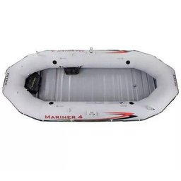 Bote MARINER 4 Intex #68376 04 Pessoas Fundo Rígido Remos Bomba - 4
