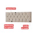 Ver imagem 6 de Cabeceira Painel Estofada Paris Suede Bege Queen 1,60m para Cama Box