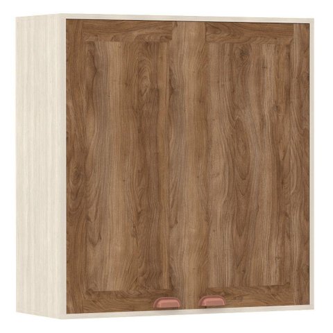 Armário Aéreo De Cozinha 80 Cm 2 Portas 2 Prateleiras