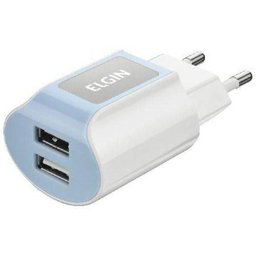 Carregador De Tomada Com 2 Saida Usb 5v 2.1a, Bivolt - 3