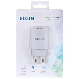 Carregador De Tomada Com 2 Saida Usb 5v 2.1a, Bivolt - 5