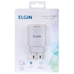 Carregador De Tomada Com 2 Saida Usb 5v 2.1a, Bivolt - 1