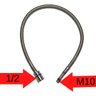 Flexivel Monocomando 60cm Rosca M10 x 1/2 - 4260M10 - 2