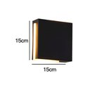 Ver imagem 6 de Arandela Nordecor Wadra 8w Led Bivolt Preto 2450