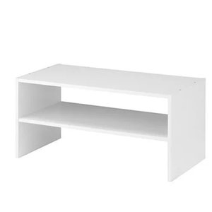 Sapateira Simples Trovarelli com 2 Prateleiras Branca [f031]