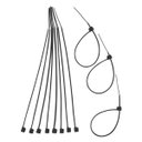 Ver imagem 1 de Kit 10 Abraçadeira Plástica Nylon Pta 300,0 X 4,8mm X 100 Pç