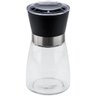 Kit 20 Moedores de Sal e Pimenta Vidro 170ml Moinho Cerâmica Tampa Plástica Preta Temperos Lyor - 1