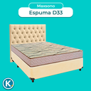 Ver imagem 4 de Kit Cabeceira + Cama Box + Colchão Casal D33 Maxsono Paropas