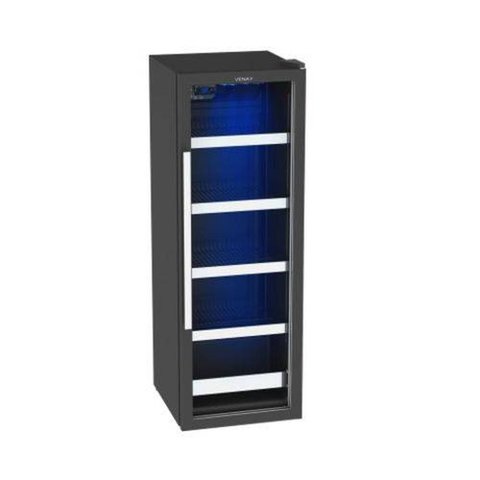Cervejeira Blue Light 200l 220V Preta - Venax