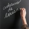Adesivo Lousa Quadro Negro, Preto Fosco, 2 x 1 m + 4 Giz - 2