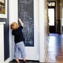 Ver imagem 4 de Adesivo Lousa Quadro Negro, Preto Fosco, 2 x 1 m + 4 Giz