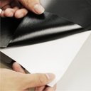 Ver imagem 3 de Adesivo Lousa Quadro Negro, Preto Fosco, 2 x 1 m + 4 Giz